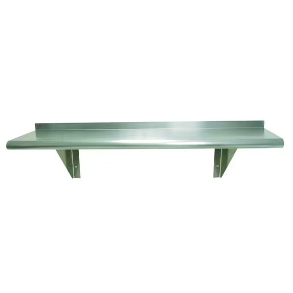 Shelf wall-mounted 60 in.W x 15 in.D, Advance Tabco, Mfr#: WS-15-60-16-X