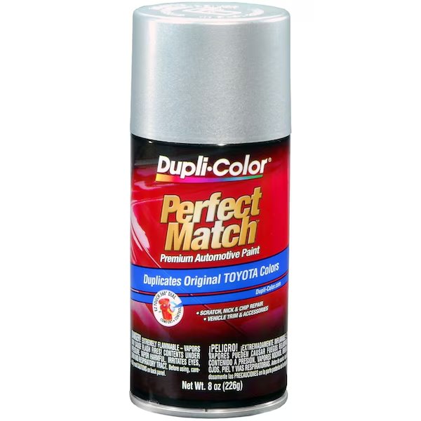 PAINT Use For Automotive Body Paint Repair; Classic Silver Mica Paint Code 1F7; 8 Ounce Aerosol Can, Vht, Mfr#: BTY1617