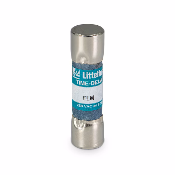 Midget Fuse, FLM Series, Time-Delay, 3.50A, 250V AC, Non-Indicating, 10kA at 250VAC